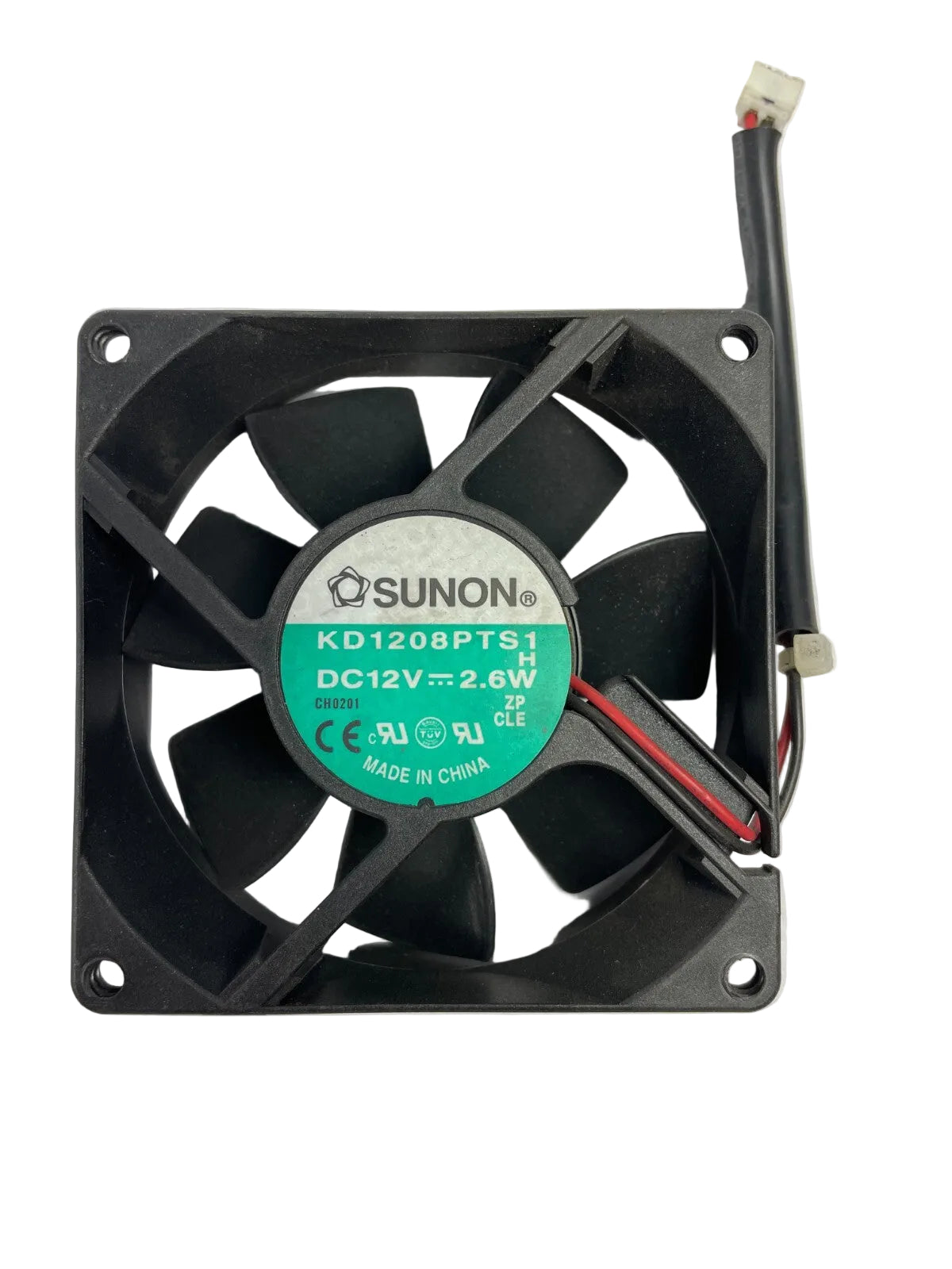 SUNON KD120BPTS1 DC 12/V 2 - Wire CPU Cooling Fan