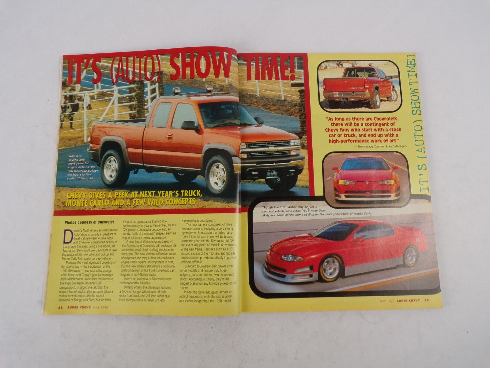 May 1998 Super Chevy Giant Exhaust & Induction Issue Fuel System Upgrades Dual