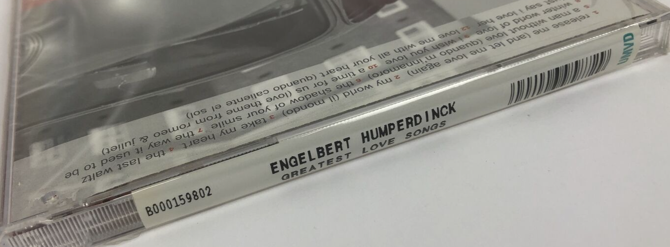 ENGELBERT HUMPERDINCK (VOCAL) - GREATEST LOVE SONGS NEW CD Sealed - #8