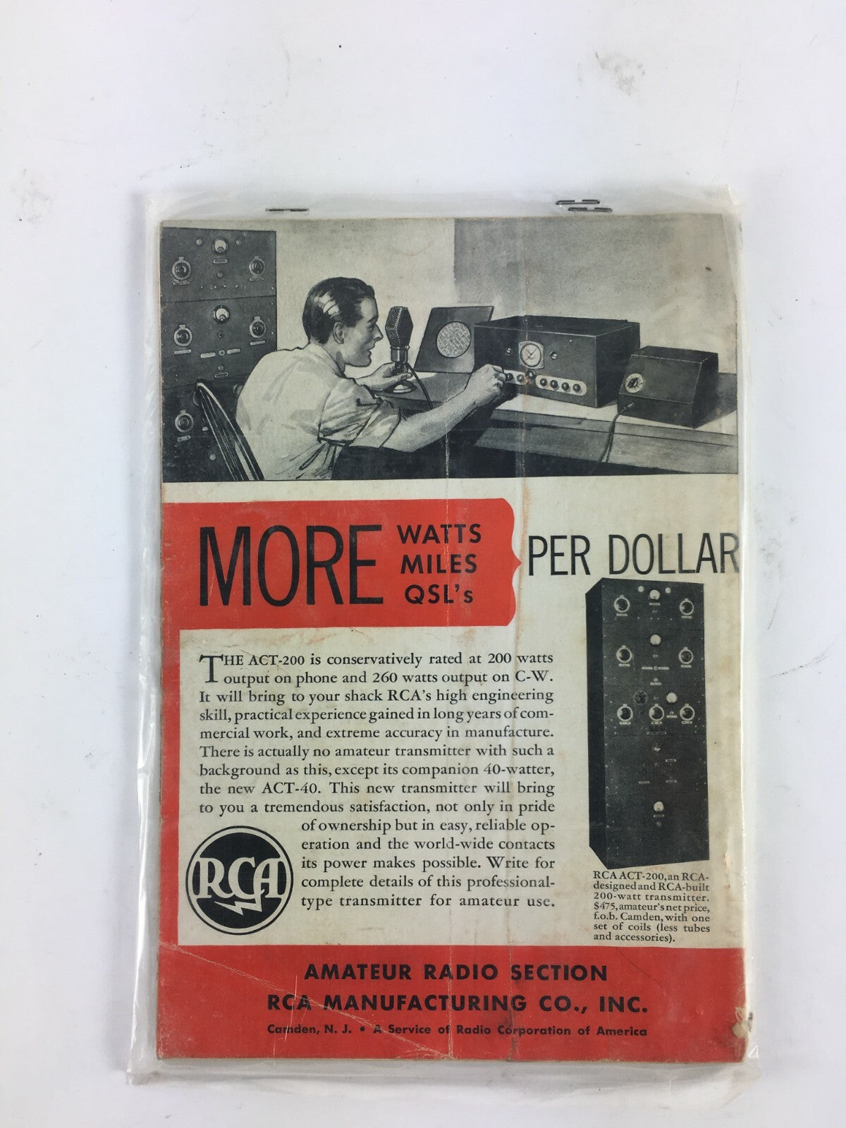 June 1936 QST Amateur Radio Magazine Efficient Modulation with Beam Power Tubes