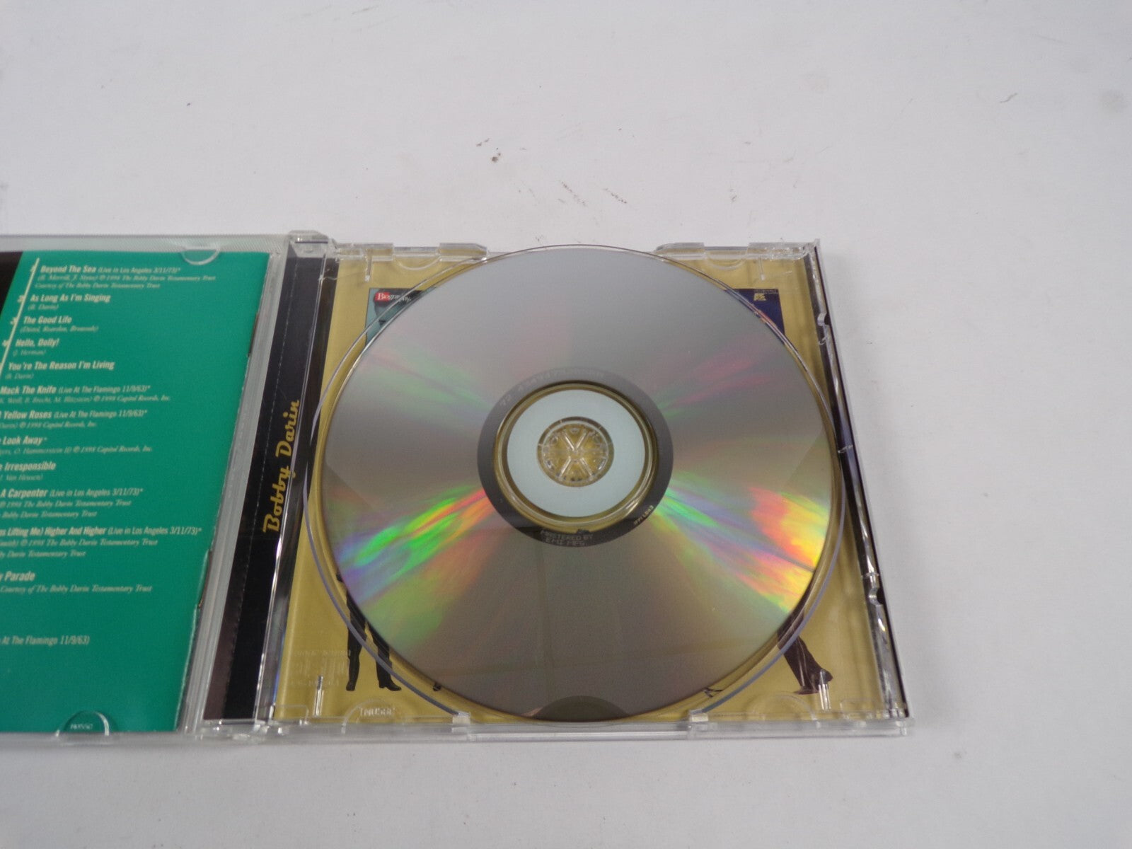 Biograph Bobby Darin A Anthology Beyond THe Sea As Long As I'M Singing CD#51