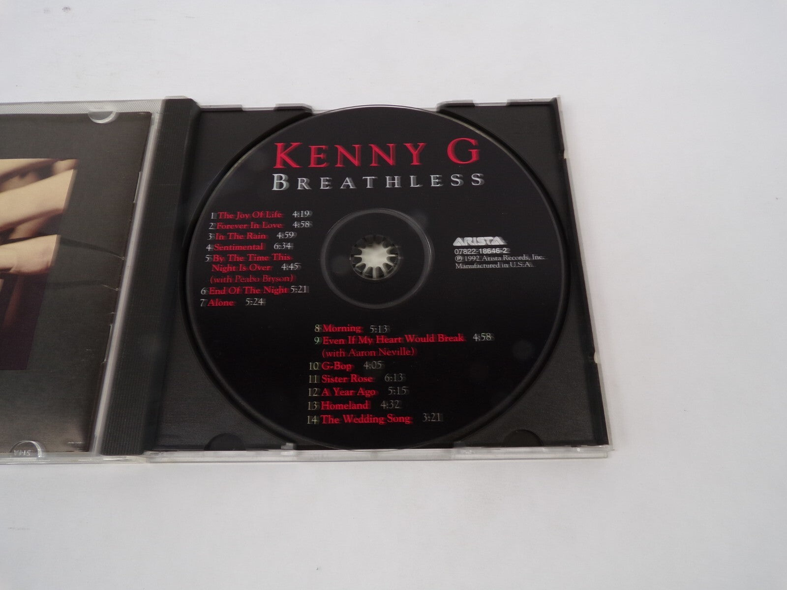Kenny G Breathless The Joy Of Life Forever In Love In The Rain Sentimental CD#67