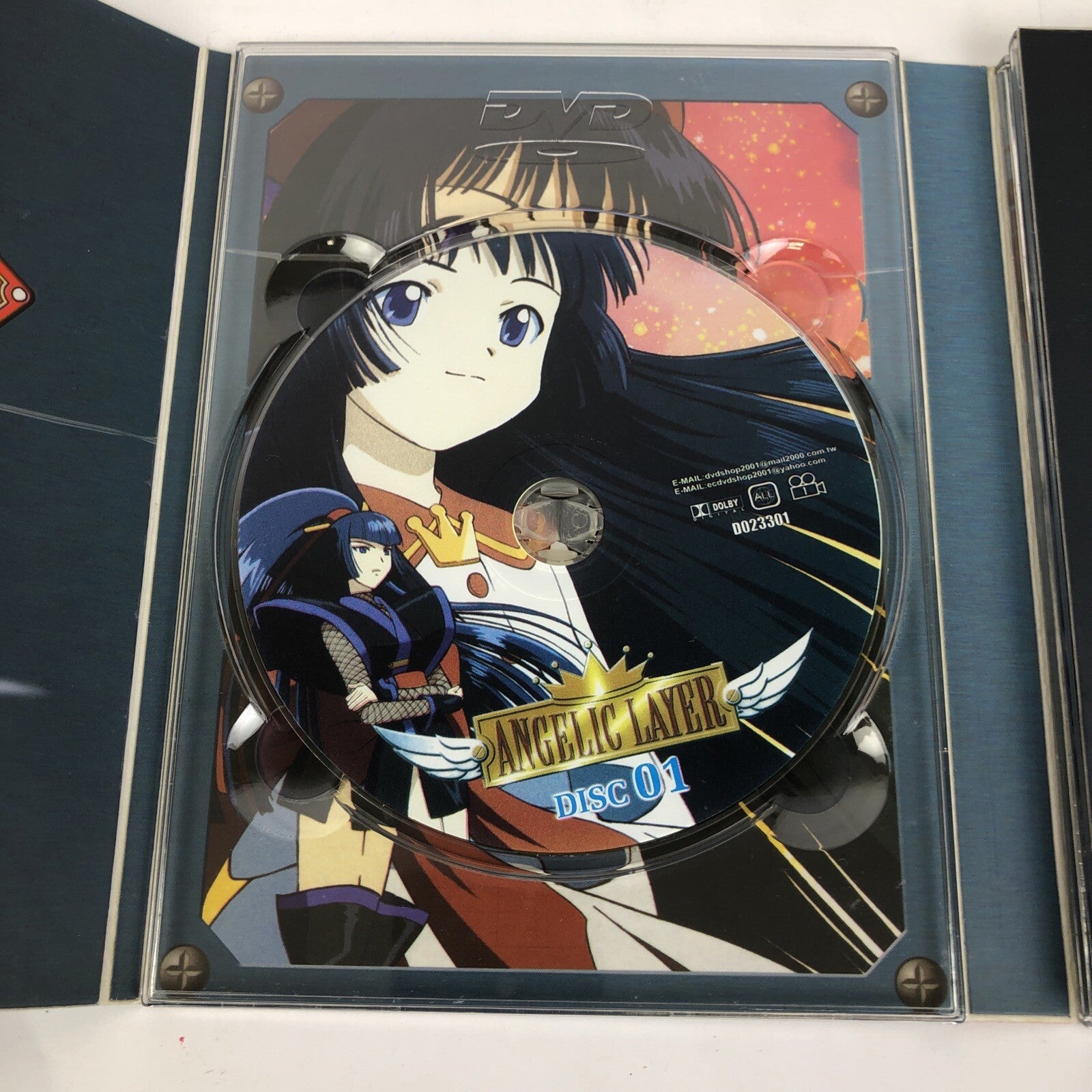 Angelic Layer Complete 3 Disc Collection ADV Films DVD Box Set Clamp 2001 MINT