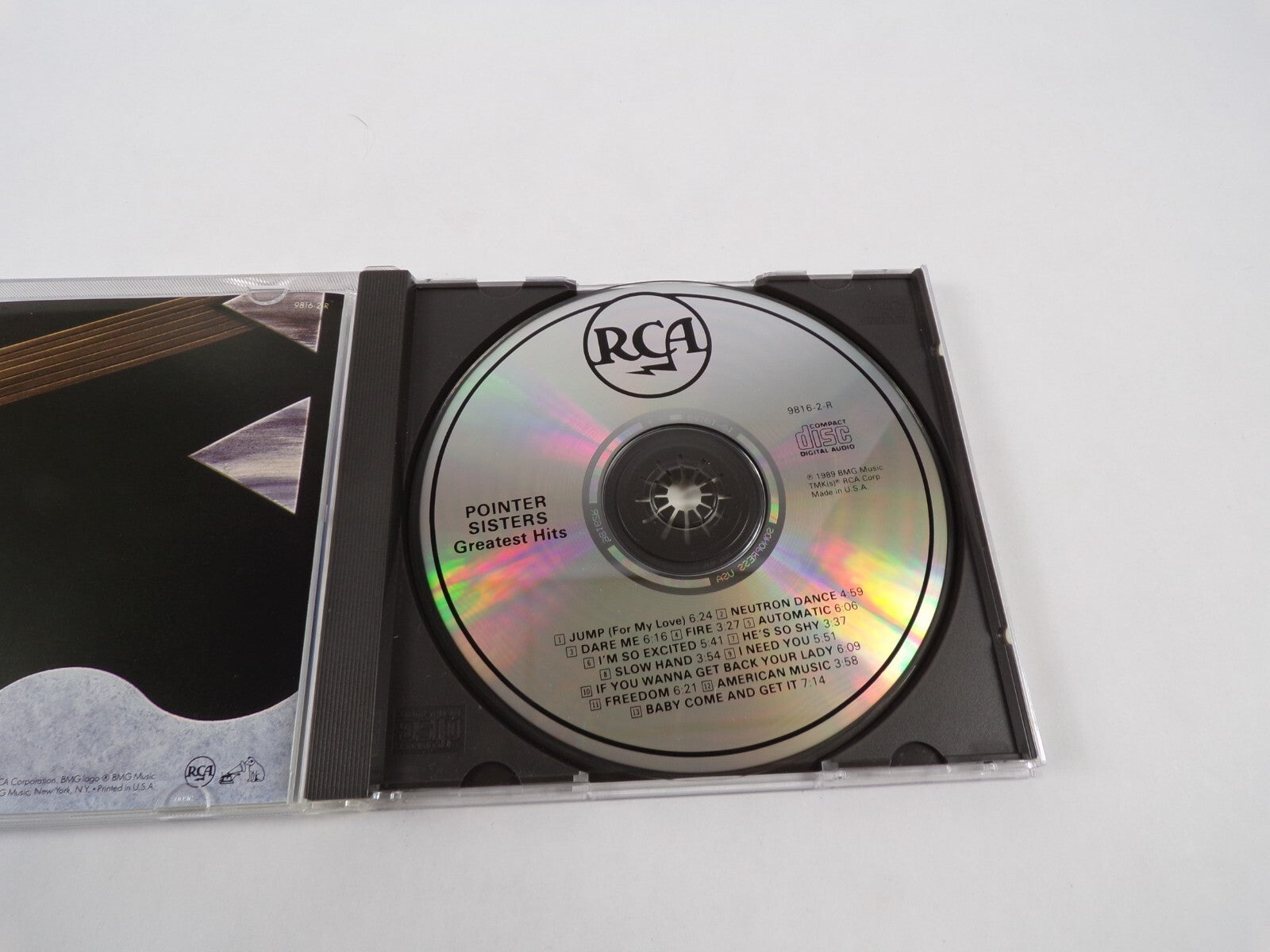 Pointer Sisters Greatest Hits Fire Automatic Im So Excited He's So Shy CD#47