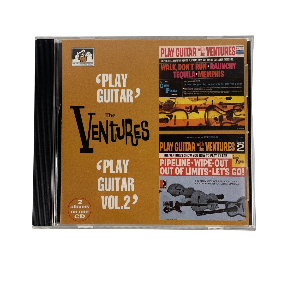 The Ventures Play Guitar/Play Guitar Vol. 2 CD #17