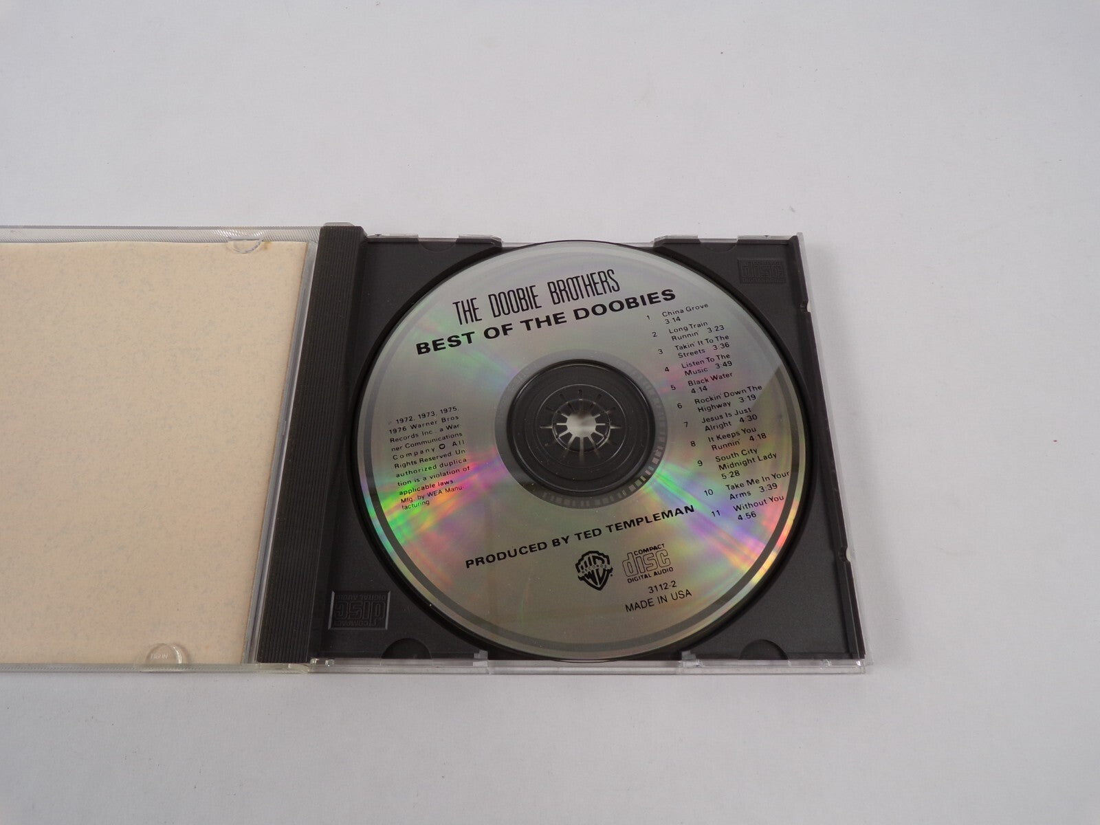 Best Of The Doobies China Grove Long Train Runnin Takin It To The Streets CD#27
