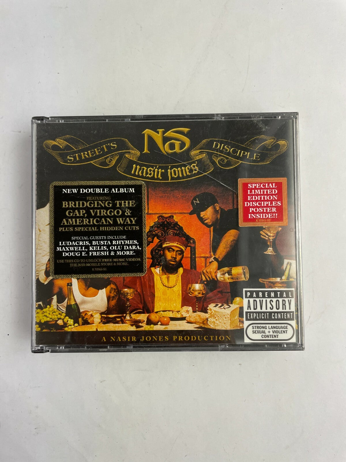 Streets NS Disciple NewDouble Album Bridging The Gap,Virgo&American Way Disc Q11