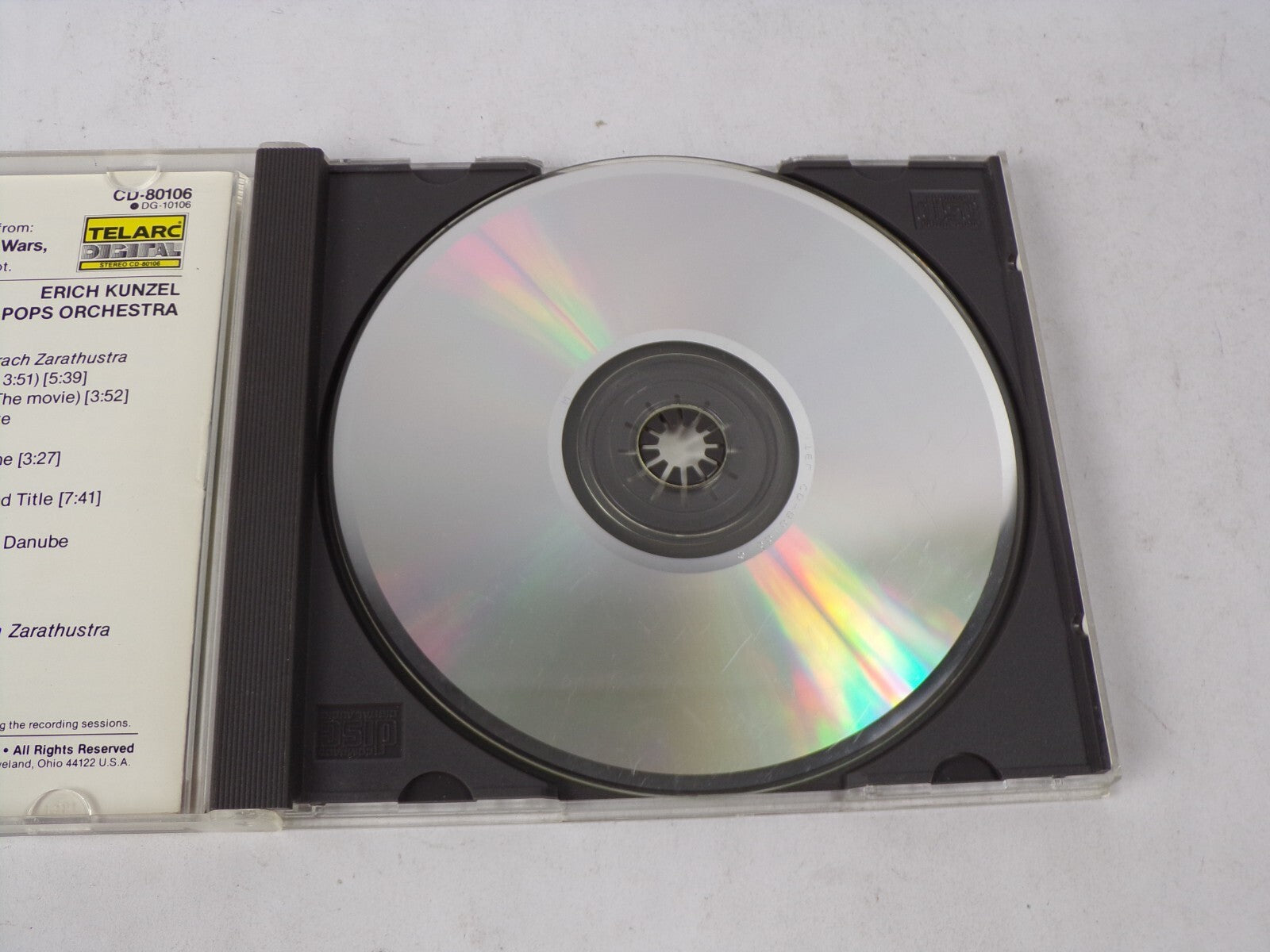 Time Warp Erich Kunzel incinnati Pops Orchestra Don Dorsey Richard Strauss CD#62