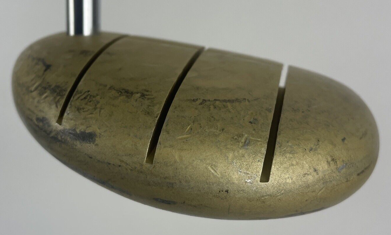 Men right handed face balanced Ray Cook M1-3X Mallet Gold Milled Face