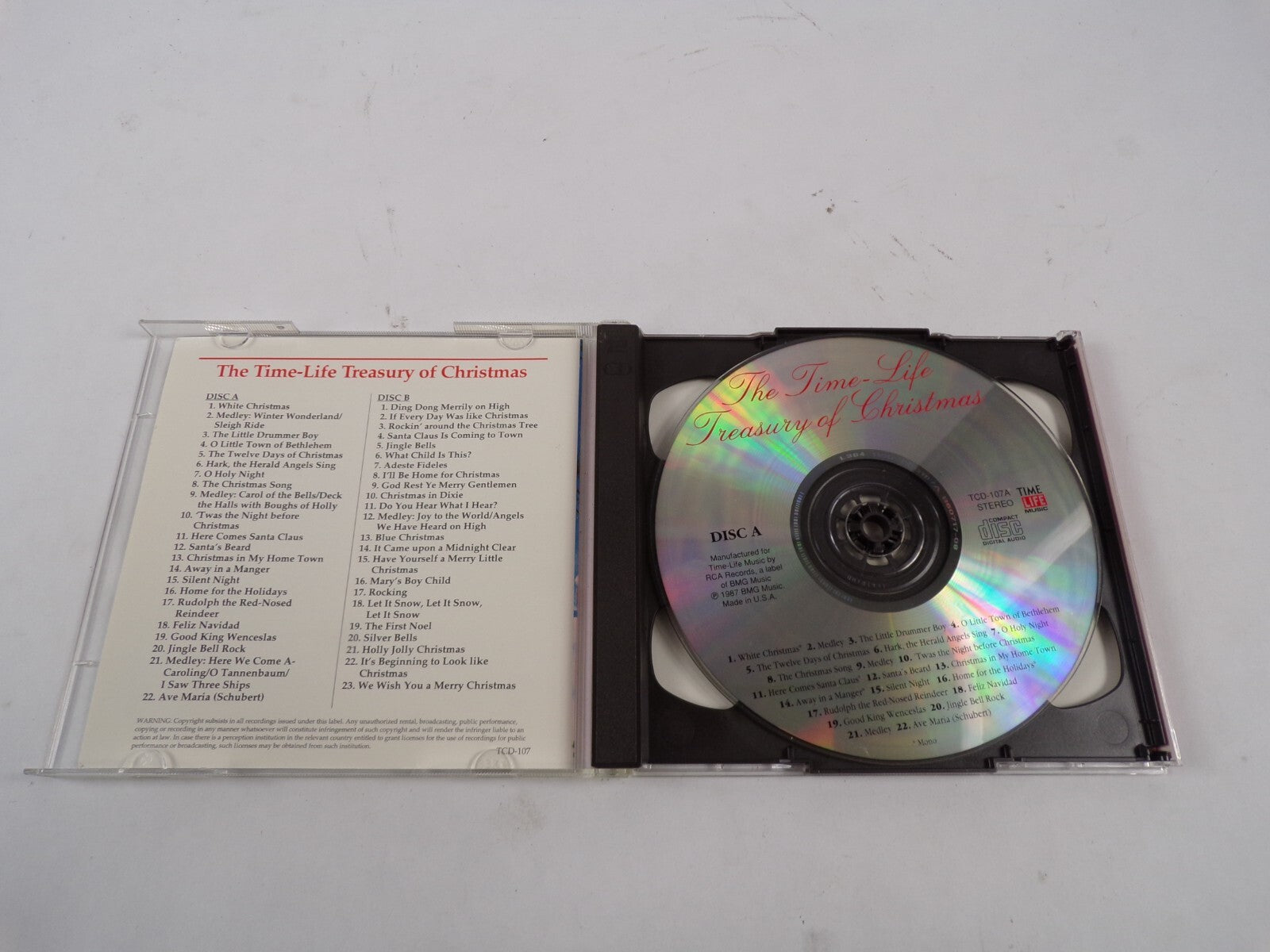 The Time Life Treasury Of Christmas White Christmas O Holy Night Silent CD#51
