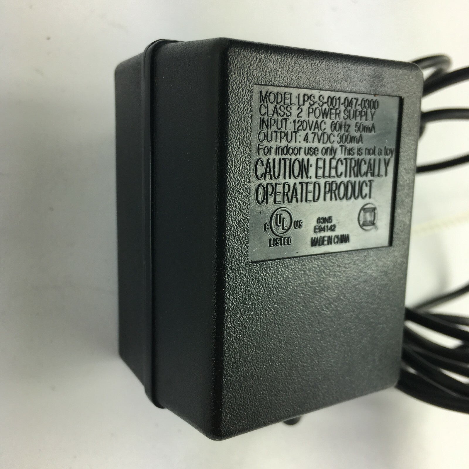 Genuine Ac Adapter LPS-S001-047-0300 Output 4.7V 300mA Power Supply Adapter A20