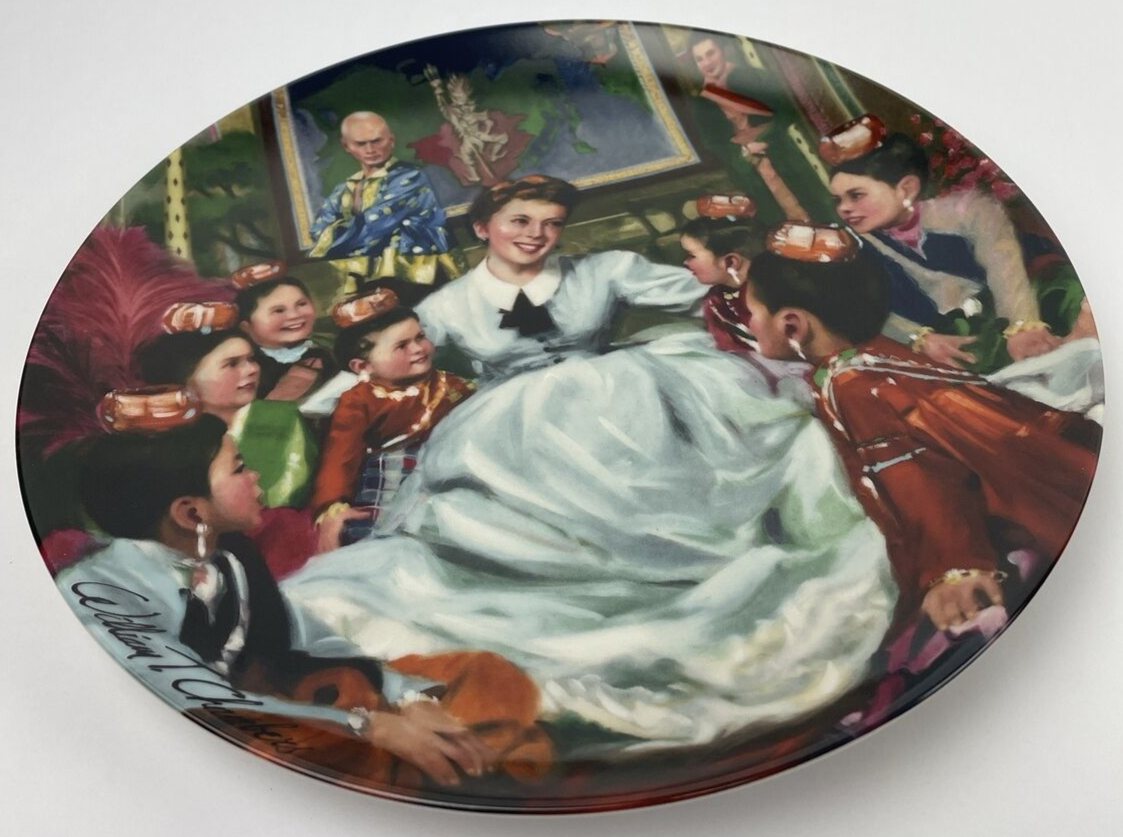 Collector Dish Plate " GETTING TO KNOW YOU"- BY W. CHAMBER THE KING AND I SERIES