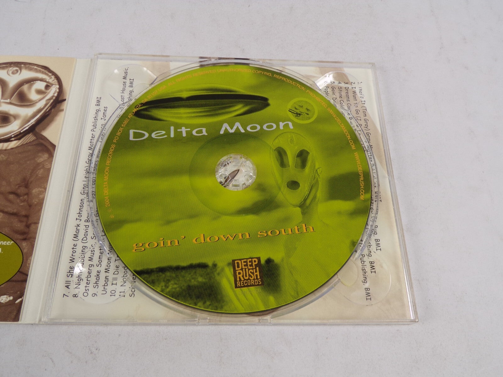 Delta Moon Goin' Down South That's It I Want To Go Dreams Come Real Stone CD#58