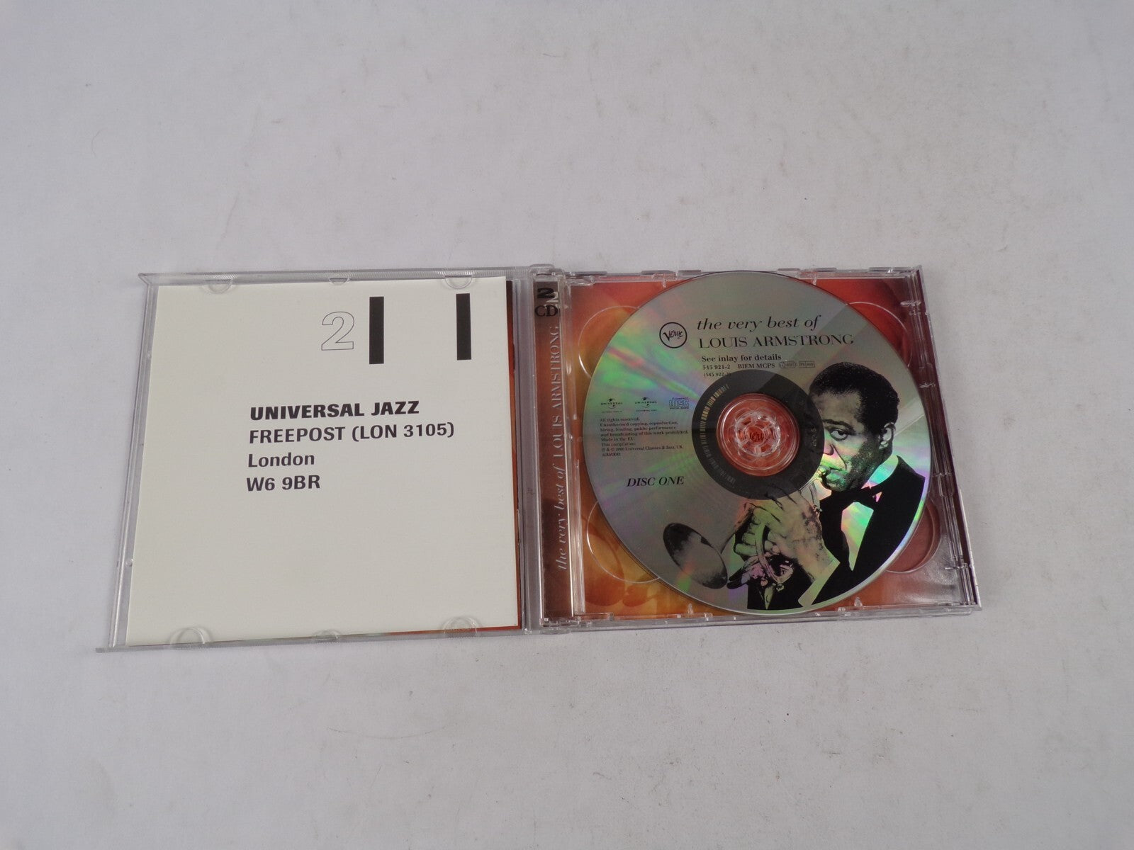 The Very Best Of Louis Armstrong What a Wonderful World Mack The Knife CD#19