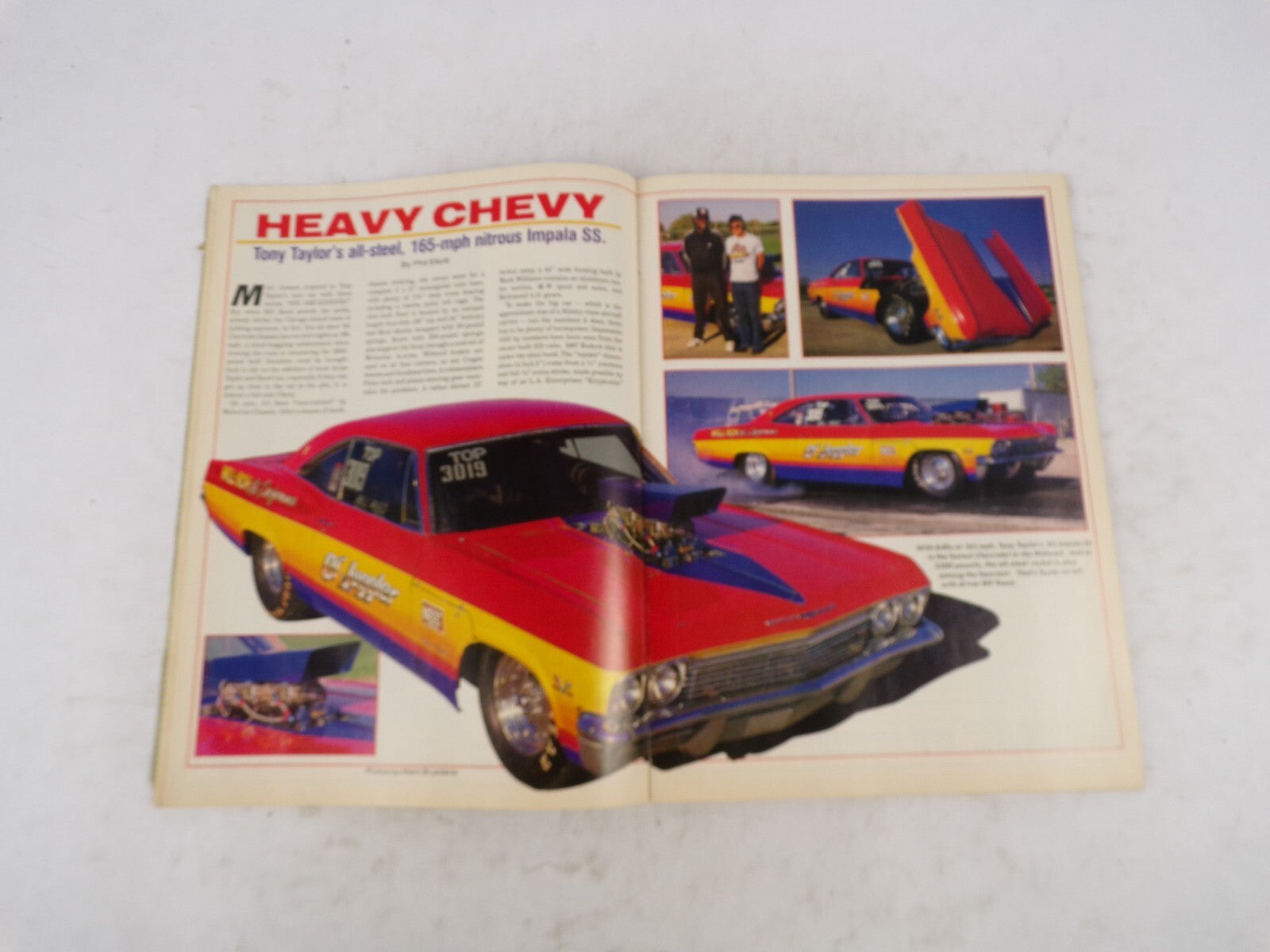 October 1987 Super Stock Pure Stock Survival Guide Fast Bracket Chevys! Budweise