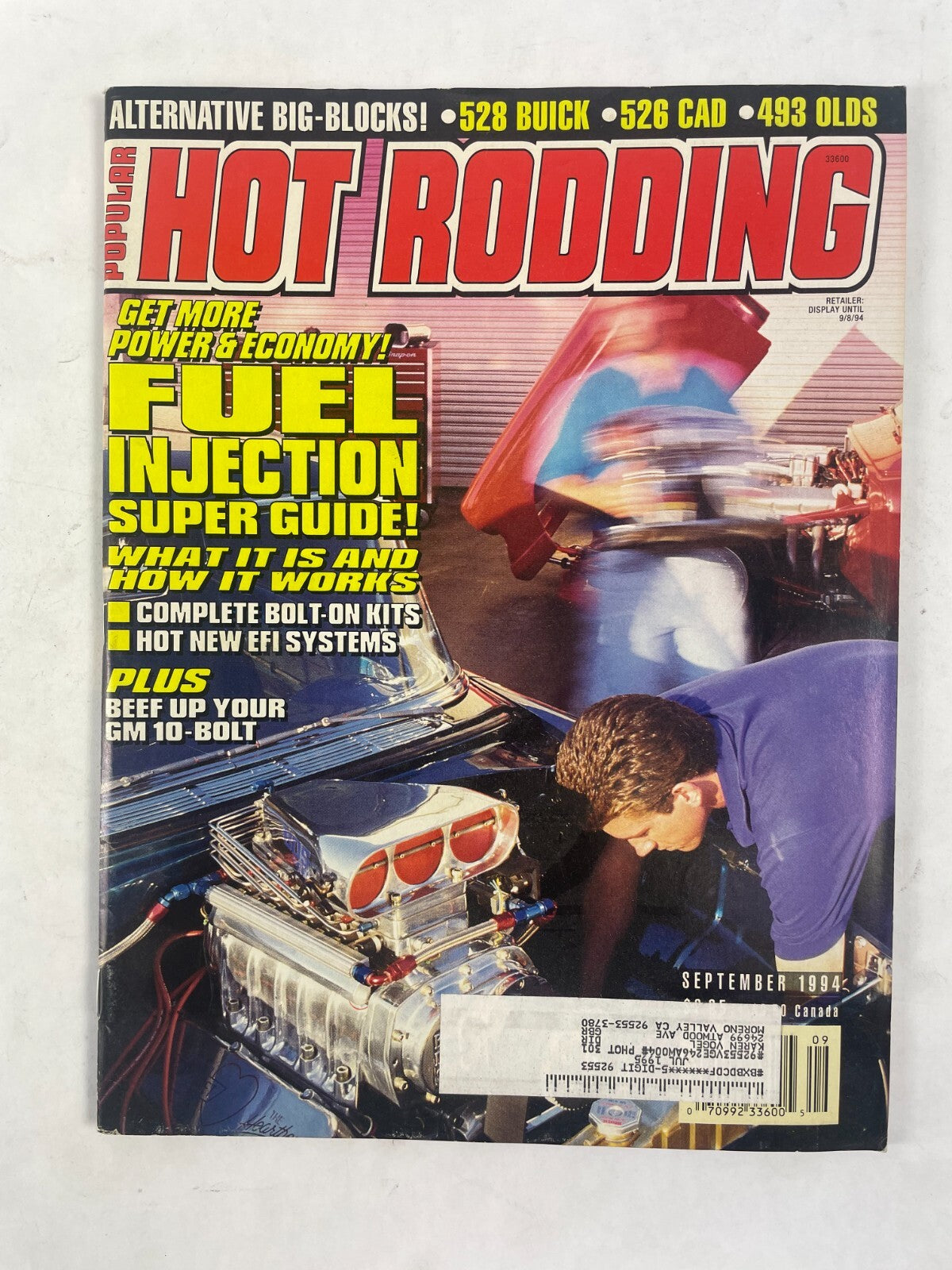 September 1994 Hot Rodding Magazine Get More Power & Economy! Fuel Injection sup