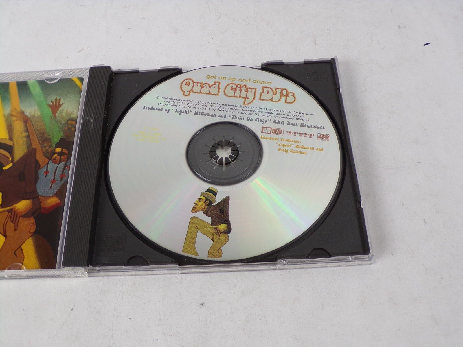 Quad City DJ's Get On Up And Dance Work Baby Work Lets Do It Quad City FunkCD#62