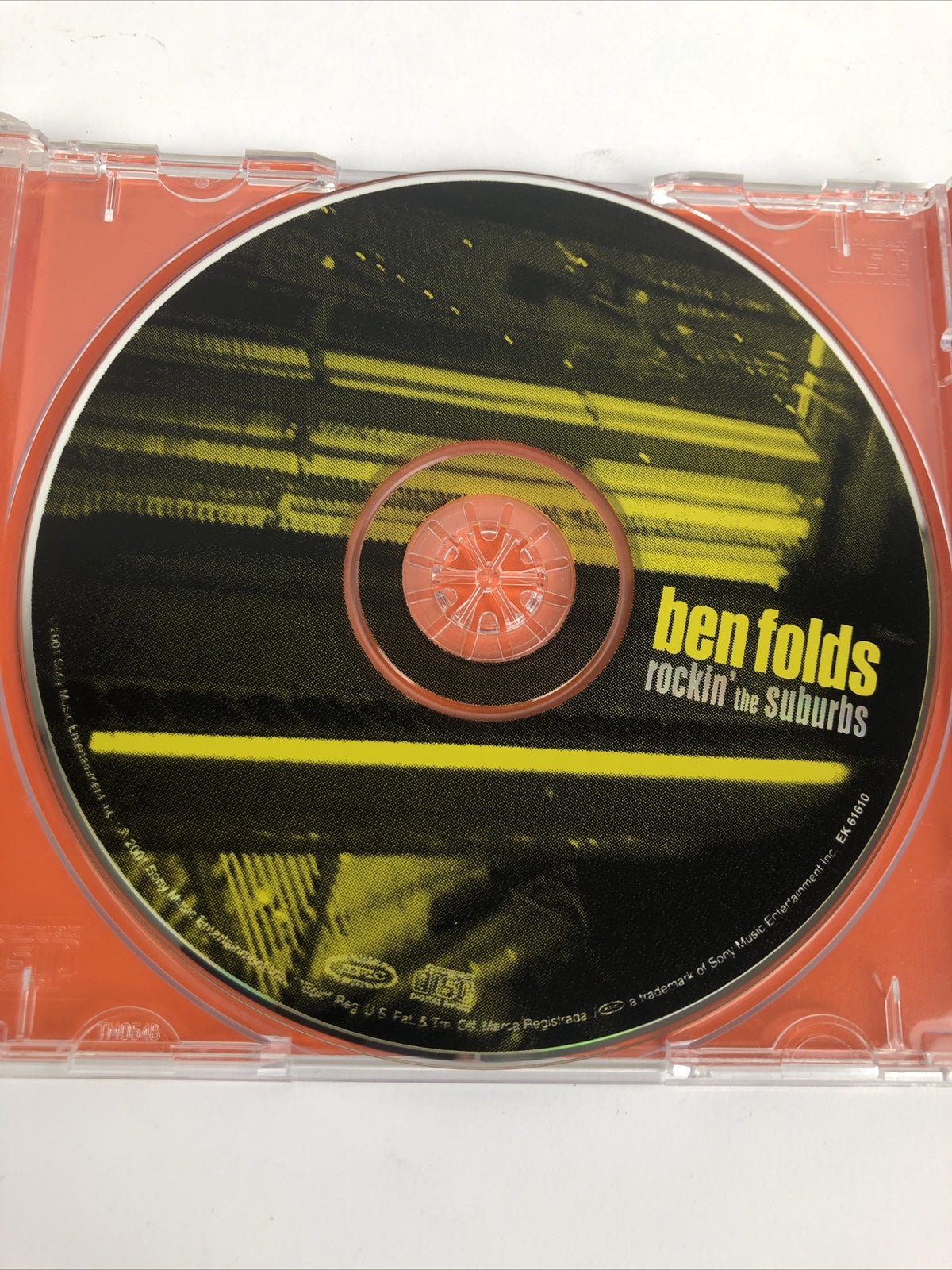 BEN FOLDS " Rockin' the Suburbs " - Music CD 2001-09-11 - Epic Records - #56
