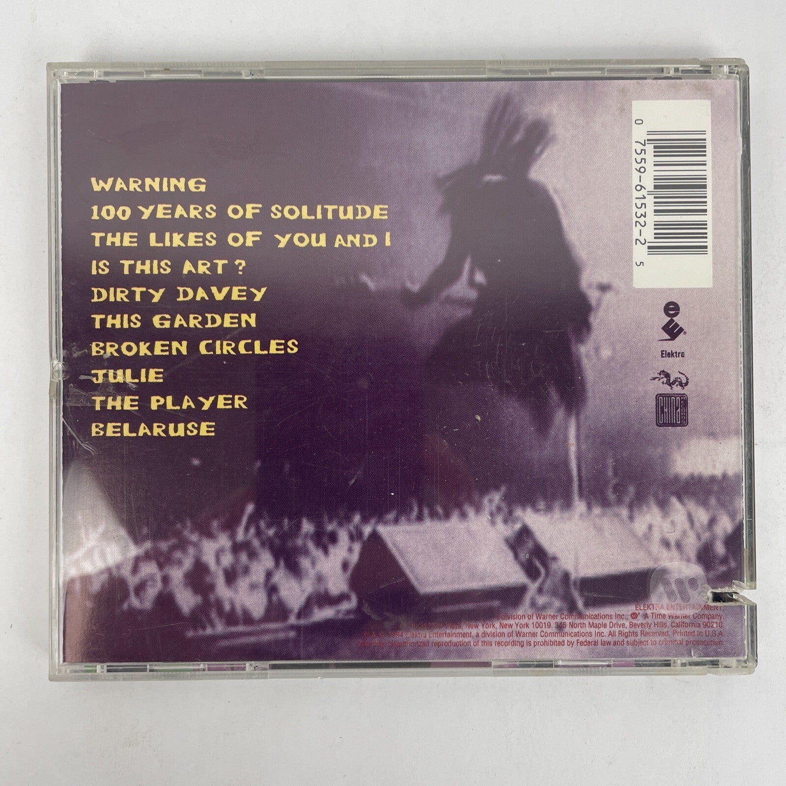 " Levellers " Self-titled - Digital Audio CD PROMO Copy 1994 Electra Records - L