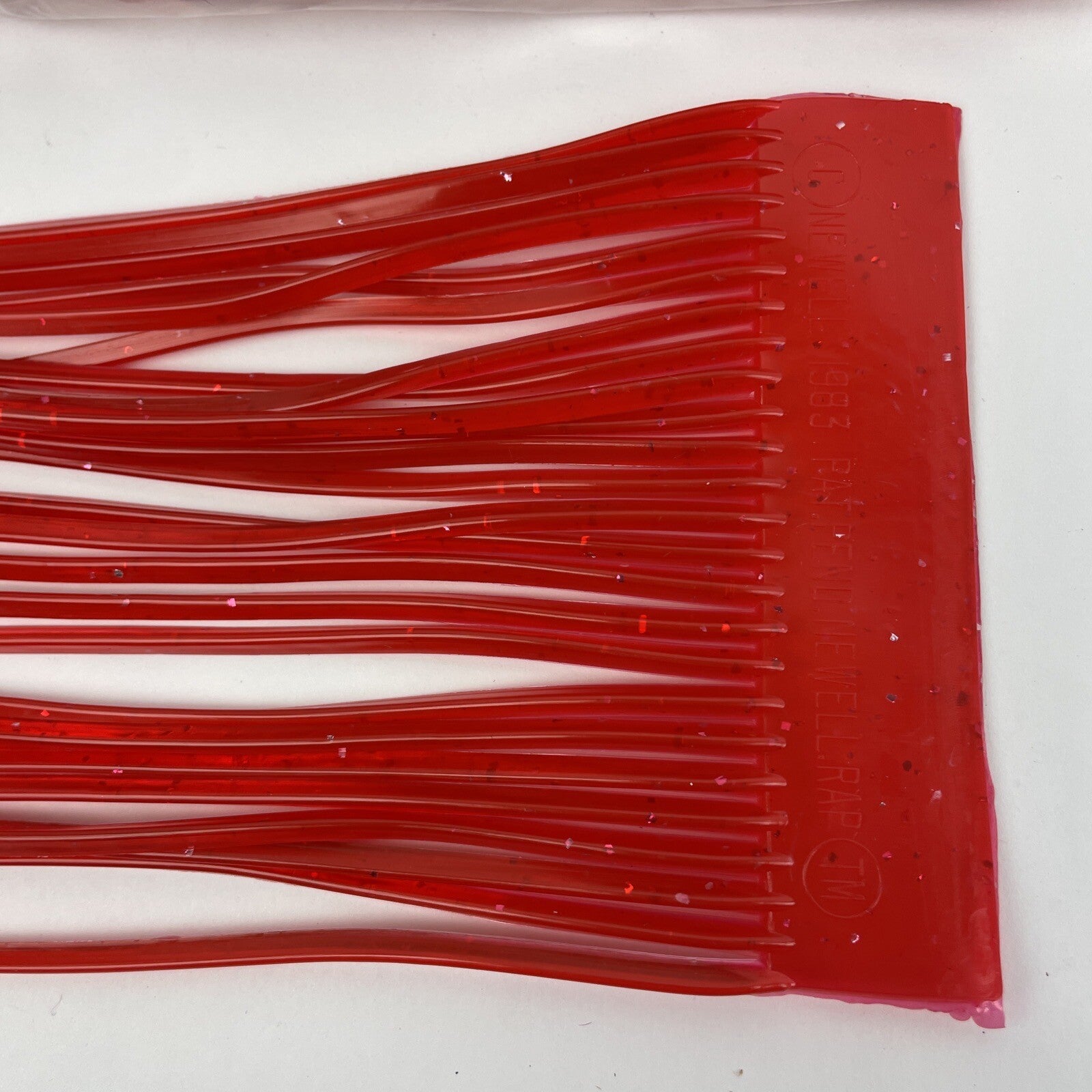 Newell MFG 10-pack offshore trolling fishing skirts red for tuna marlin and wahoo lures