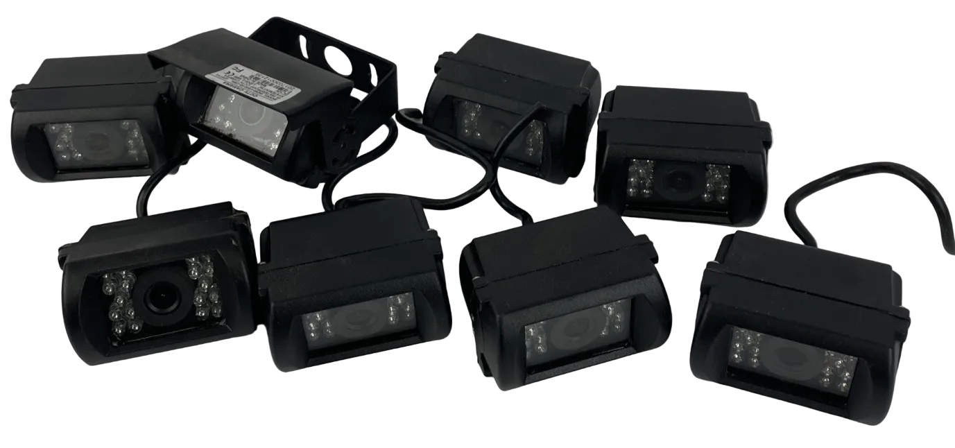 WatchGuard 4RE INFRARED WDM-V6001B-CM/L Lens Waterproof IR CCTV Camara Lot of 8