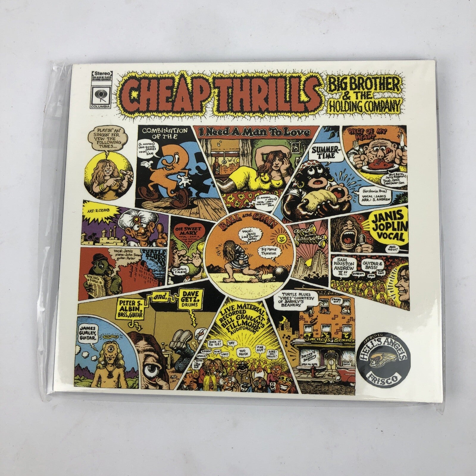 Big Brother and the Holding Company Janis Joplin Cheap Thrills CD Mint Cond. #8