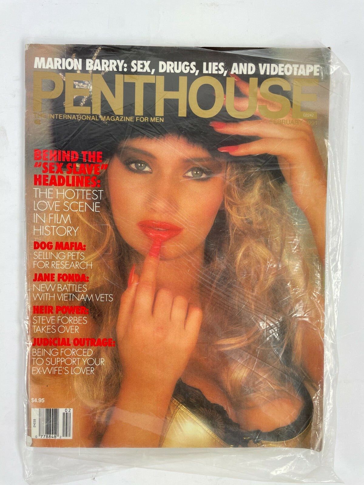 February 1991 Penthouse Magazine Dog mafia Selling Pets For Research Jane Fonda