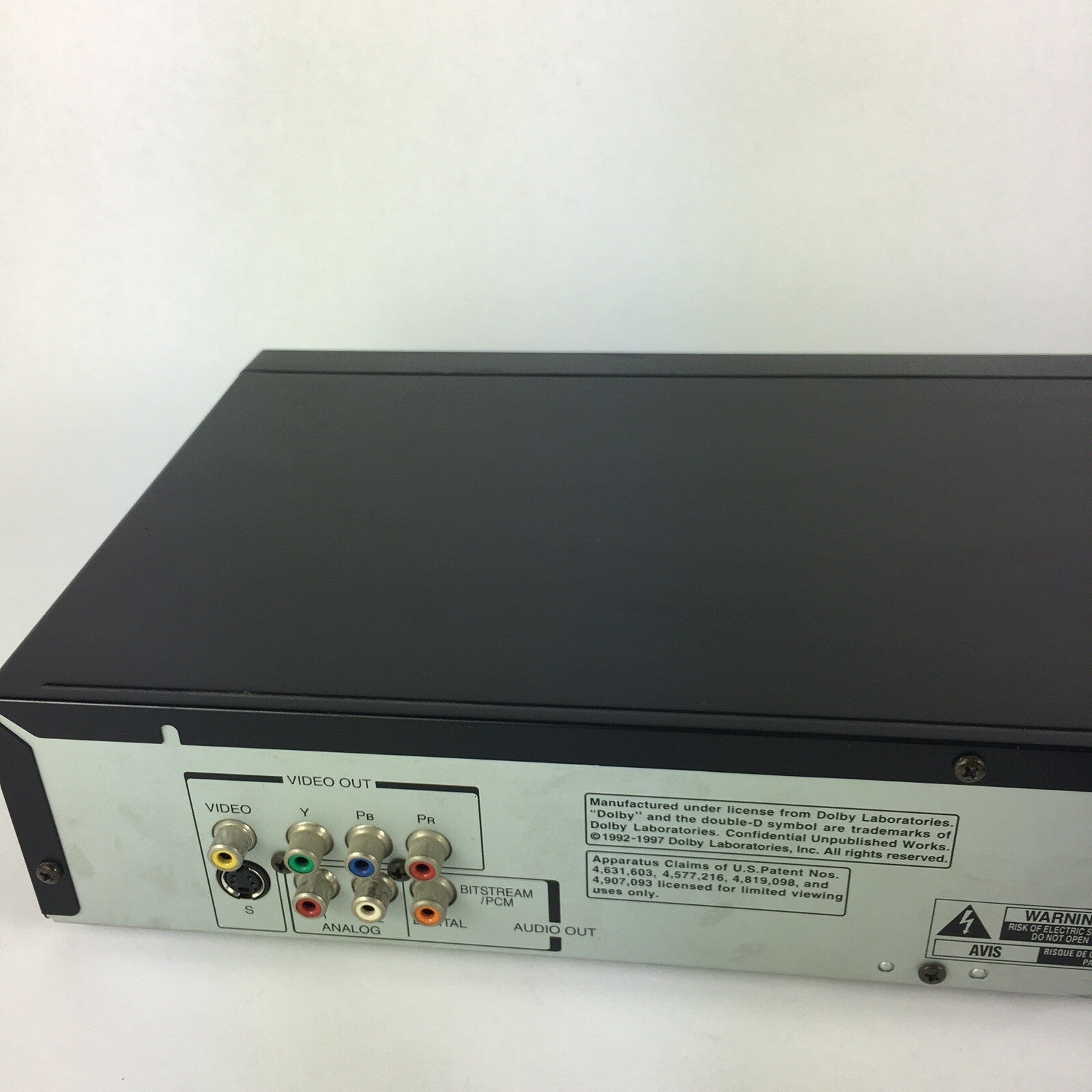 Toshiba Video DVD Player with RCA Cables Model No. SD-K600U