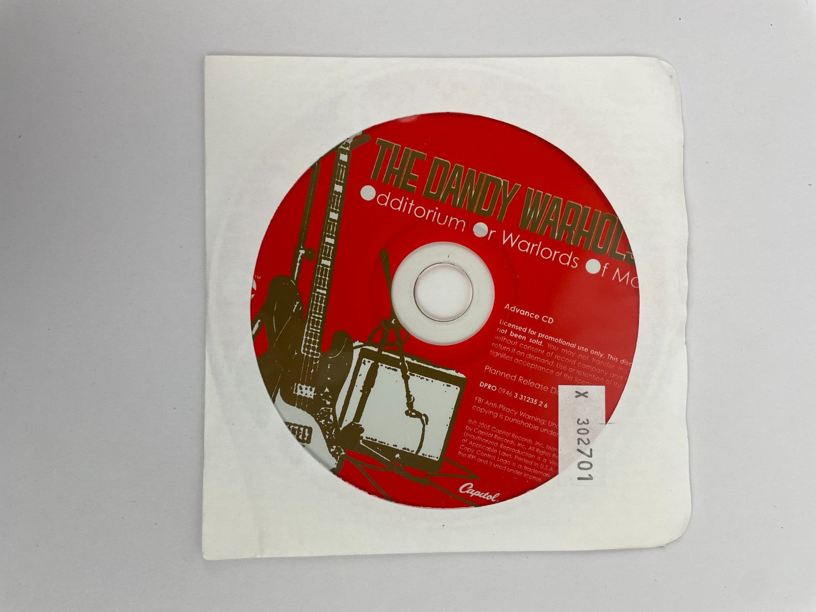The Dandy Warhols – Odditorium Or Warlords Of Mars Digital Audio CD Capitol 2005