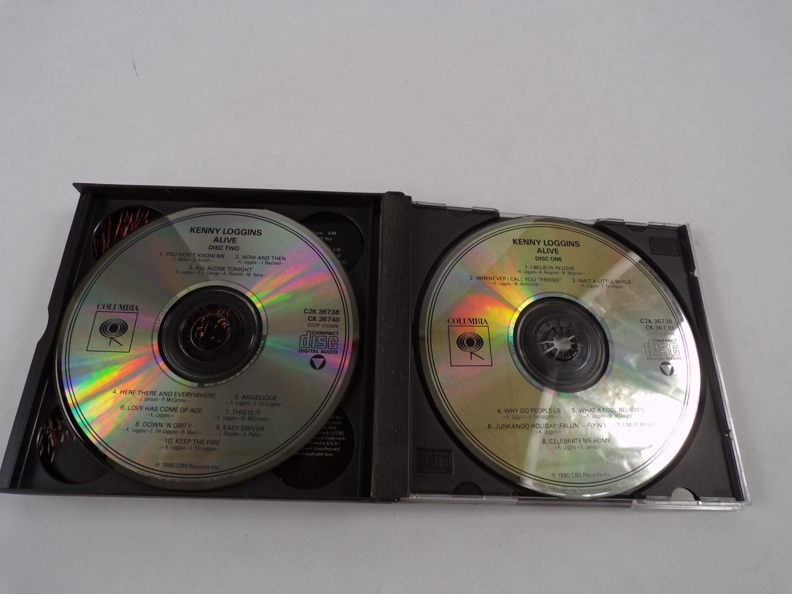 Kenny Loggins Alive I Believe In Love Whenever I Call You Friend Wait A CD#45