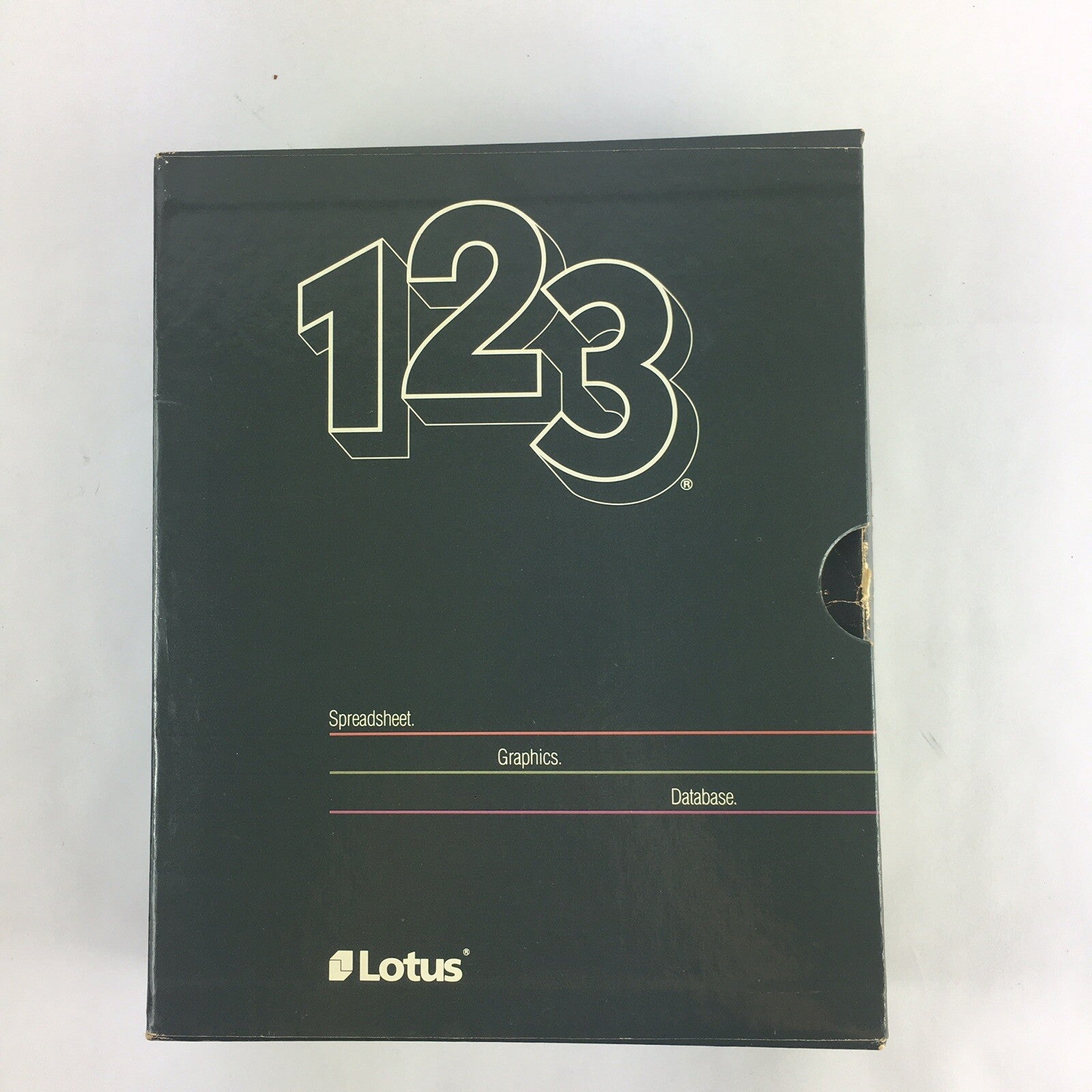 Vintage Lotus 123 Release 2.01 5.25" Disk Version