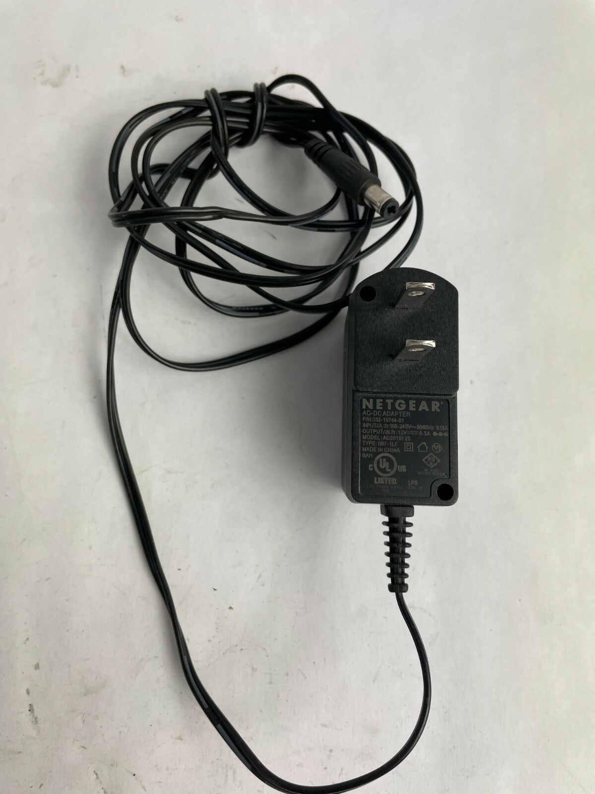 Genuine NETGEAR AD2015F23 Output 12 V 0.5 A Power Supply Adapter A79