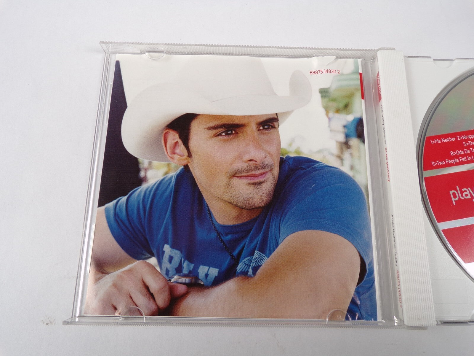 Playlist The Very Best Of Brad Paisley Me Neither Wrapped Around CD#53