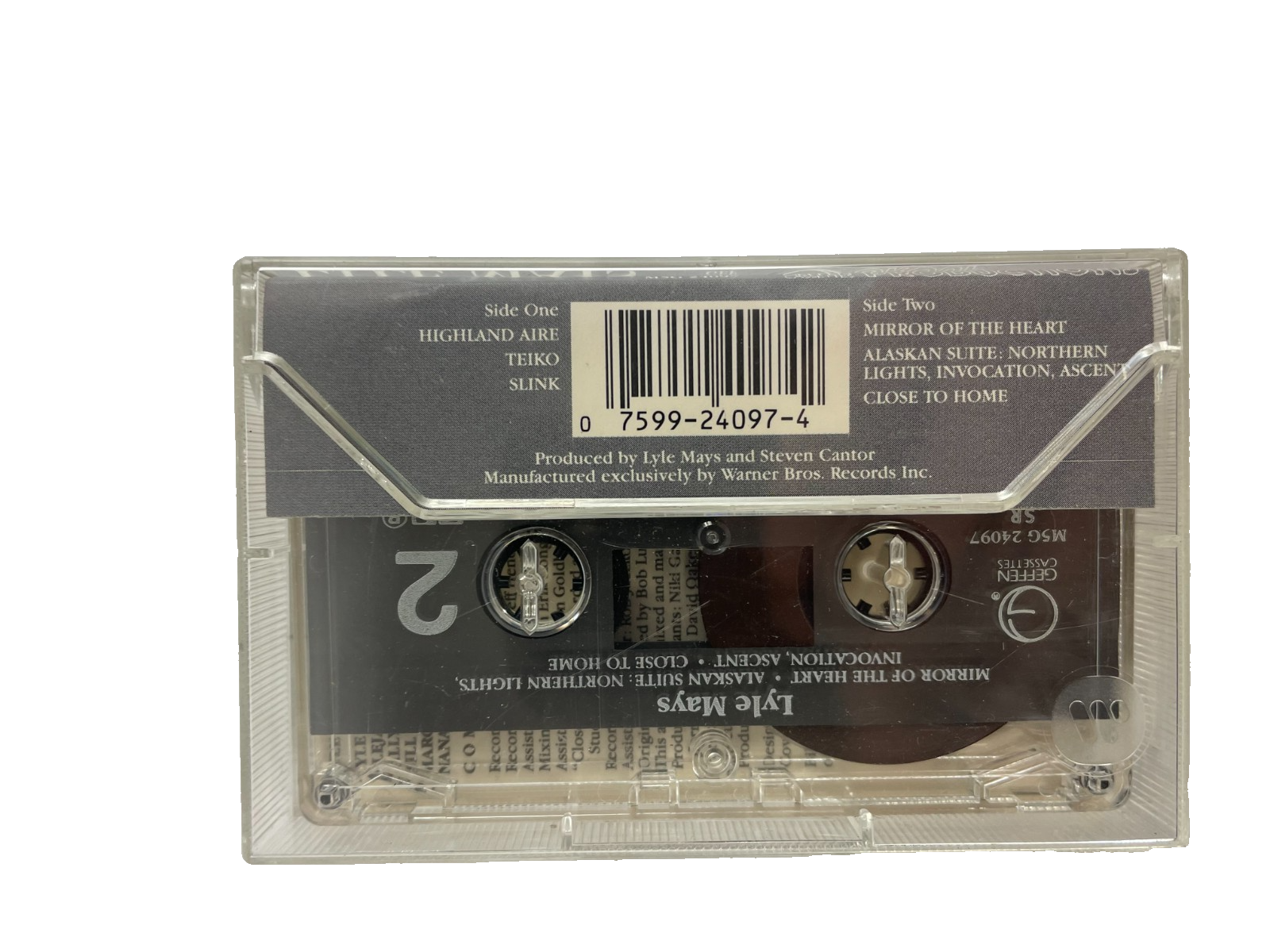 Lyle Mays Highland Aire Mirror of the Heart Close to Home Ascent Ozark #Cassette