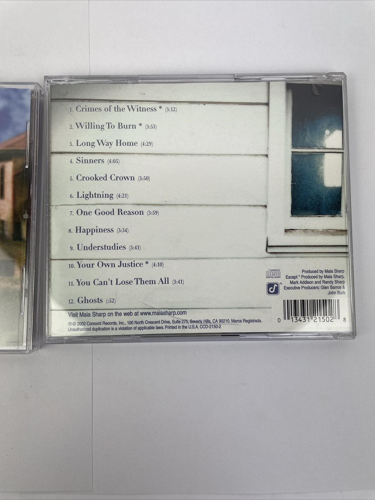 2 x Maia Sharp Audio CD " Fine Upstanding Citizen 2005 " " Self Titled 2002 " S