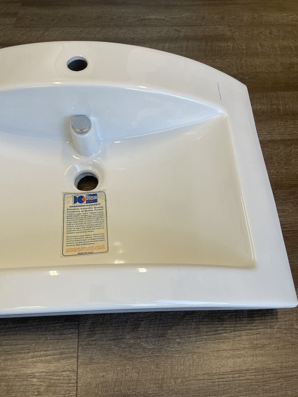 Disegno Ceramica 27" Lavabo Light Convex Designer Washbasin sink Made in Italy