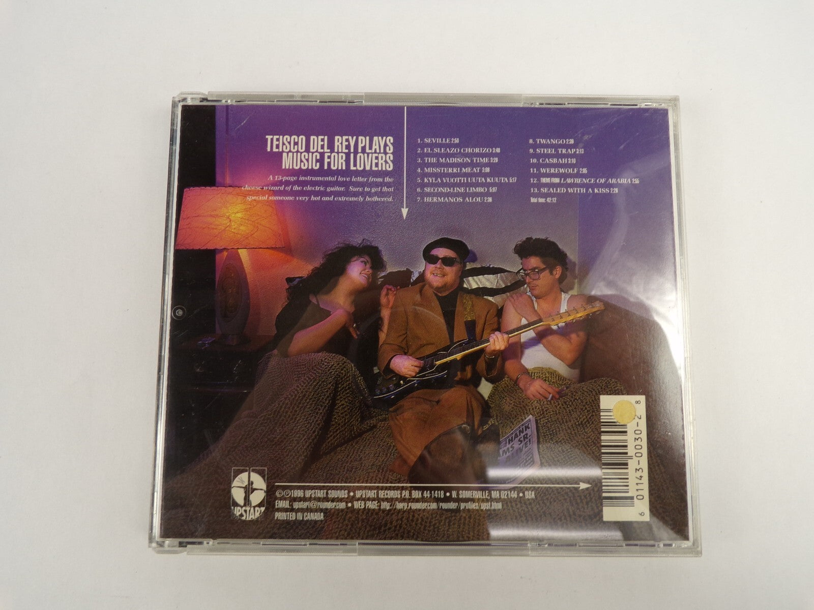 Teisco Del Rey Plays Music For Lovers Seville Twango CD#49