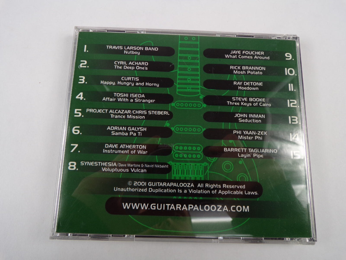 Guitarapalooza Volume 2 Travis Larson Band Nutboy Ray Detone Hoedown CD#26