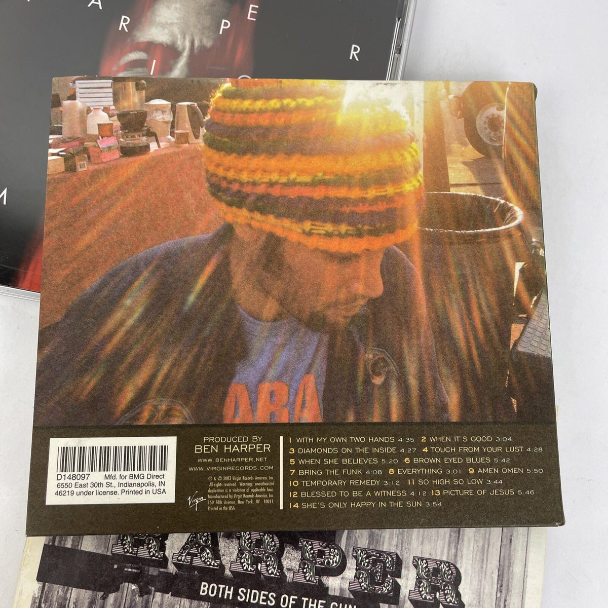 Ben Harper -Diamonds on the Inside -Fight for your Mind -Both Sides of the Gun