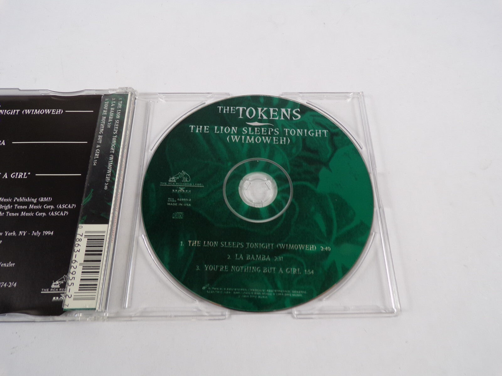 The Tokens The Lion Sleeps Tonight ( Wimoweh ) La Bamba You're Nothing But ACD#2