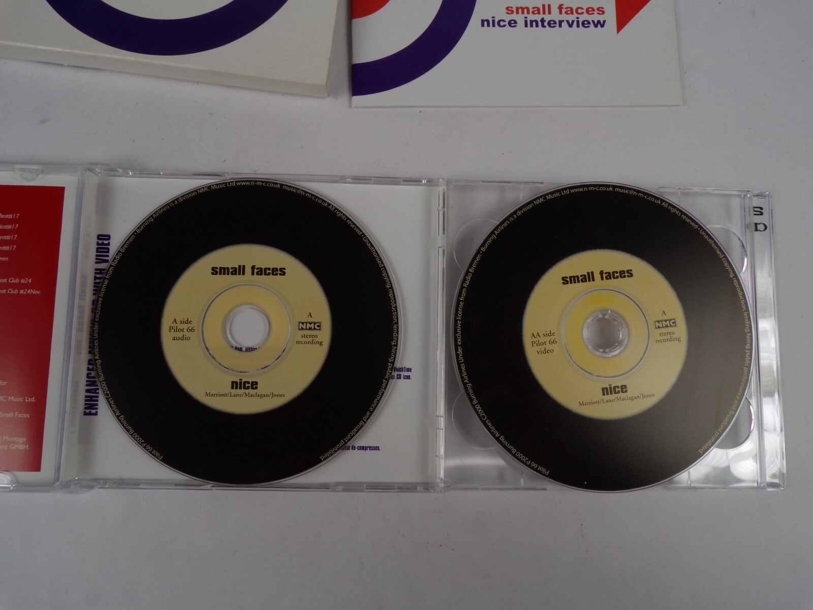 Small Faces Nice Hey Girl All Or Nothing Sha la La lee Tin Soldier CD#40