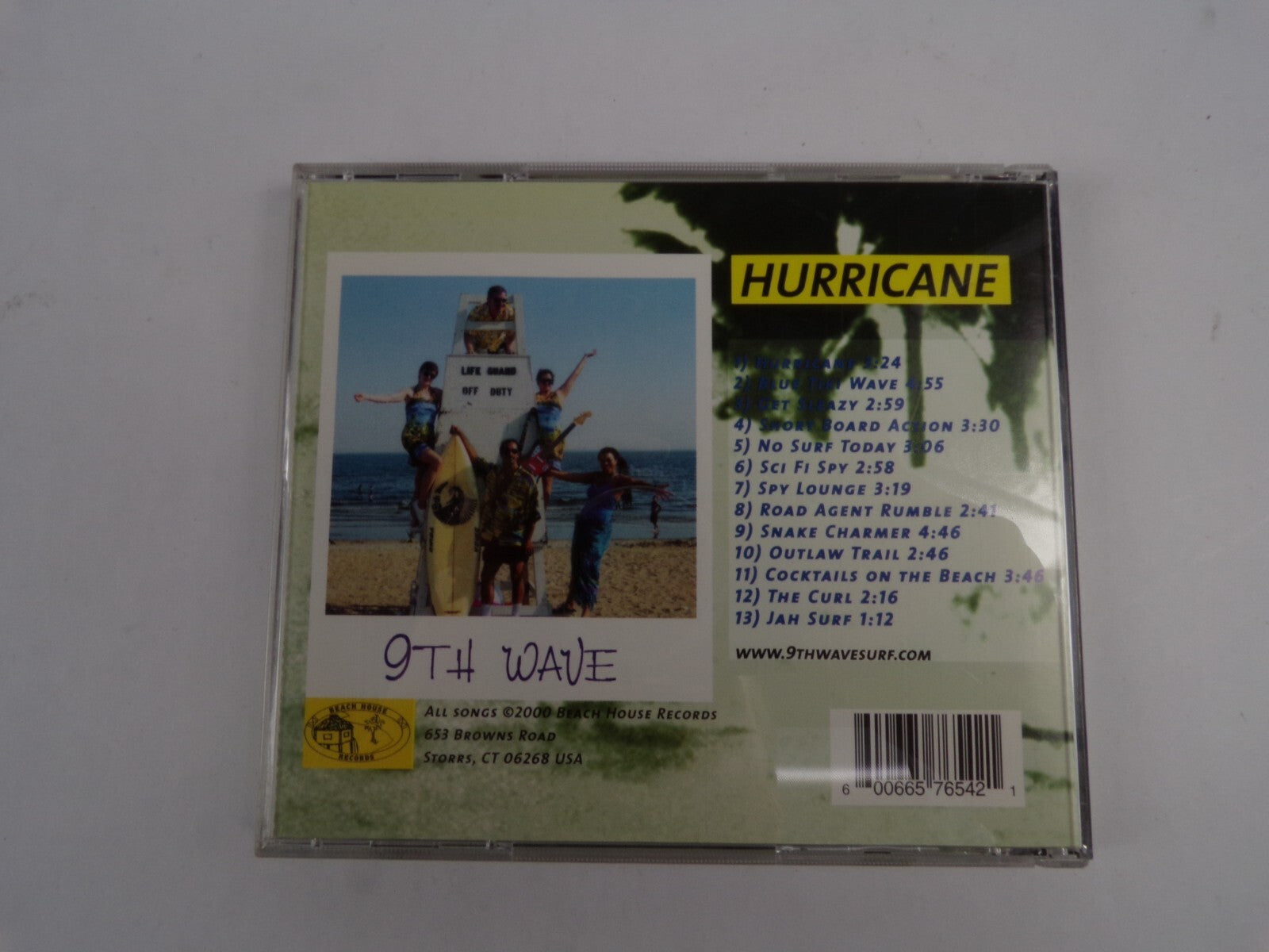 9Th Wave Hurricane Outlaw Trail The Curl Jah Surf Spy Lounge CD#41