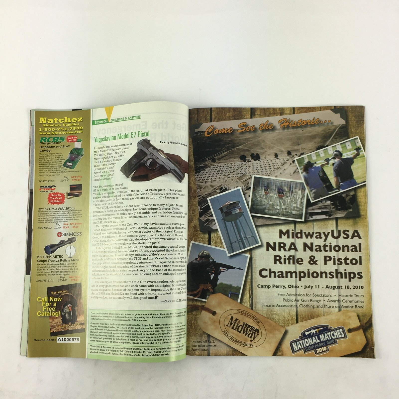 May 2010 American Rifleman Magazine ACR Bushmasters Adaptive Combat Rifle