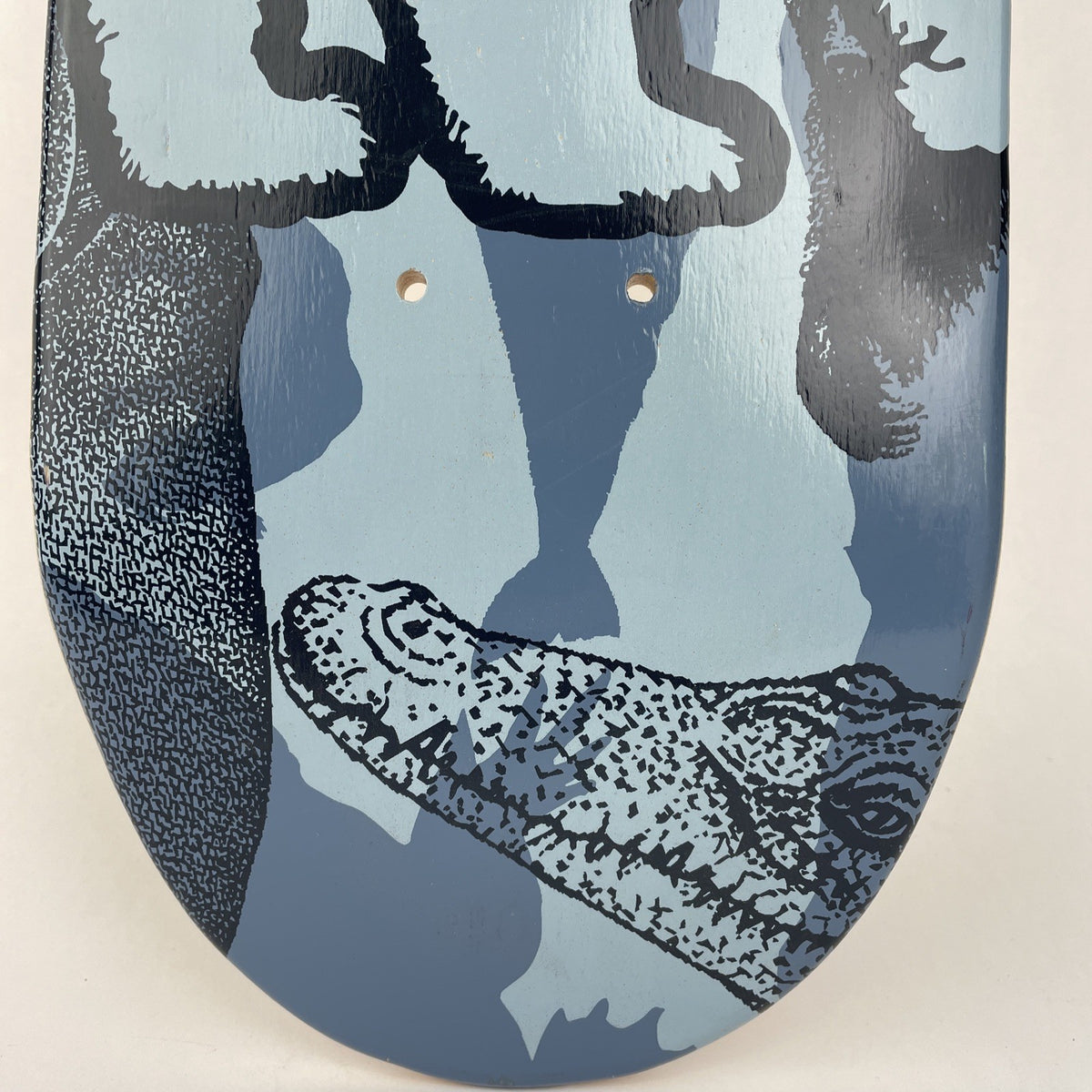 RARE Vintage Cliche Skateboards " Big Camo Blank Series Skateboard Deck 7" x 31"