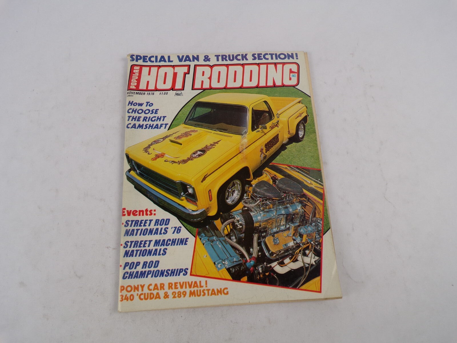 November 1976 Hot Rod Magazine Special Van & Truck Section! How To Choose The Ri