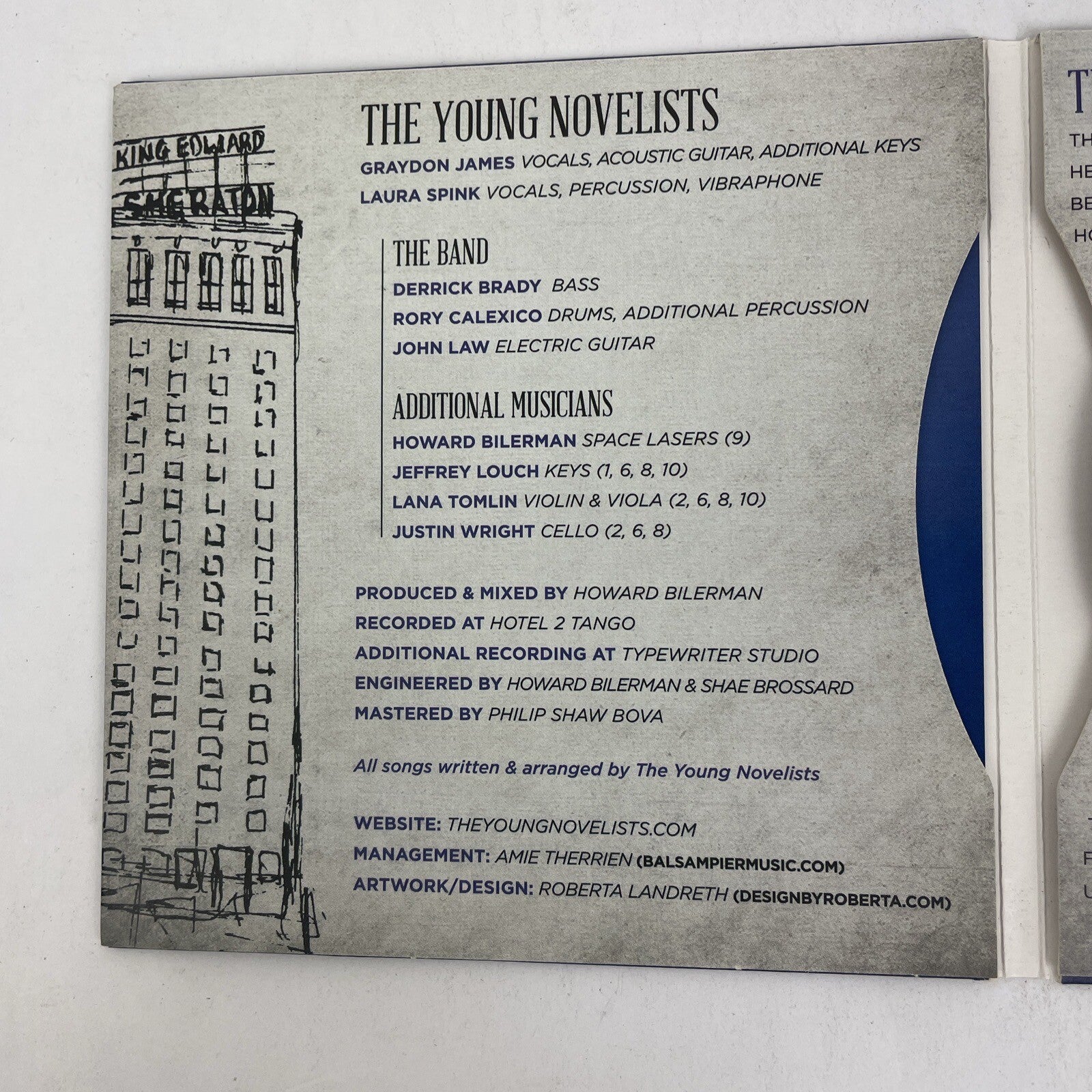 In City & Country Music Audio CD by The Young Novelists 2018 Factor Records
