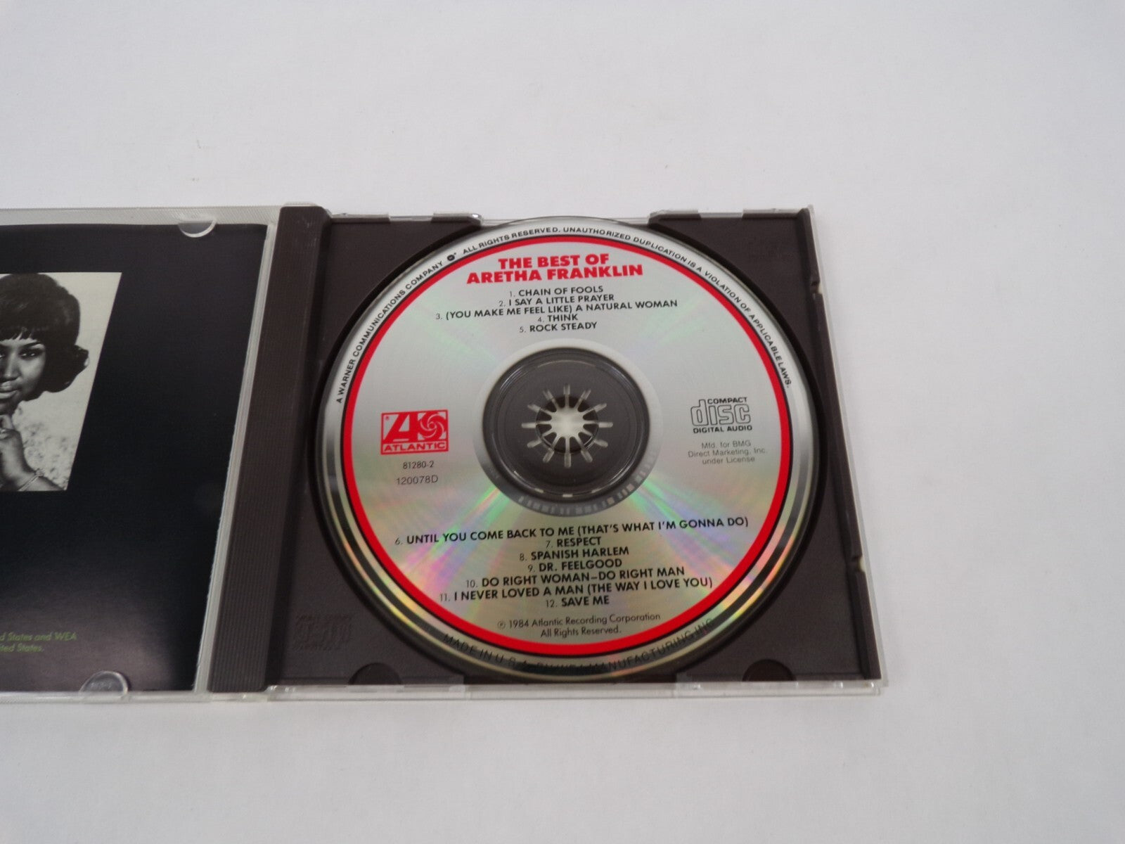 The Best Of Aretha Franklin Chain Of Fools Say A Little Prayer A Natural CD#63
