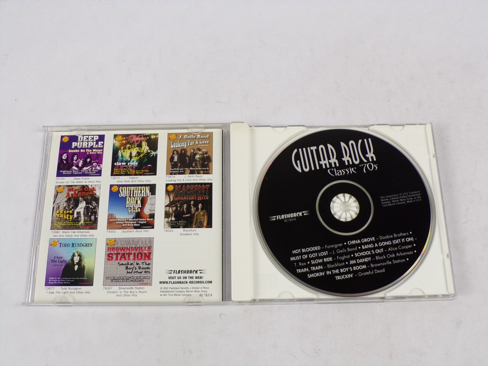 Guitar Rock Classic "70s Graterful Dead Foreigner Deebie Brothers Alice CD#53