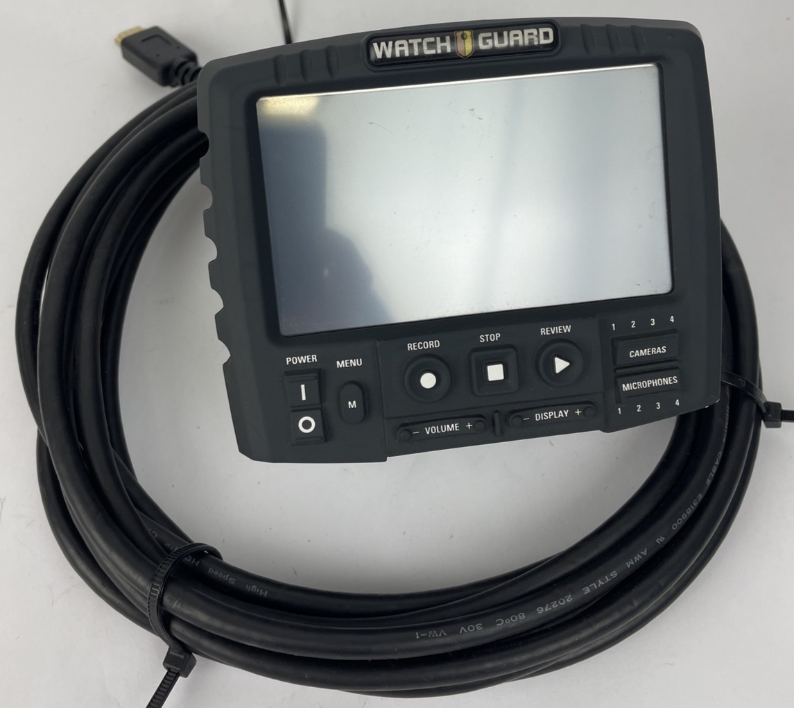 Watch Guard 4RE Display WGA00370-400 DIS6 HDMI Cable and Mounting Bracket Hrdwre