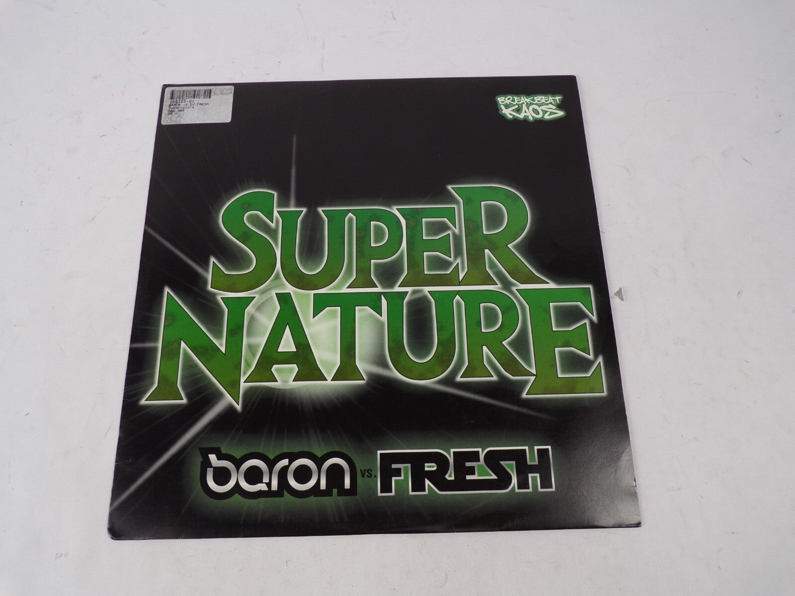 Super Nature Baron Vs Fresh A. Supernature AA. The Shakedown Vinyl Record